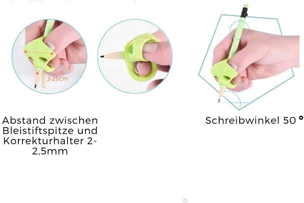 Ergonomische Schreibhilfe - piepmatzundgrünschnabel