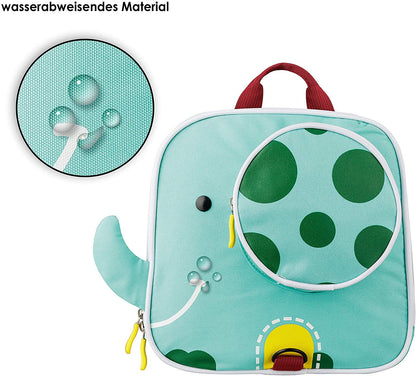 Kinderrucksack im tierischen Design - piepmatzundgrünschnabel